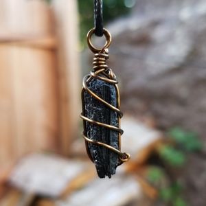 SOLD!! - Raw Black Tourmaline EMF PROTECTION